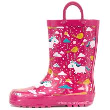 2020 Nueva moda Botas de lluvia de caucho natural Walmart Botas de lluvia para hombres para niños